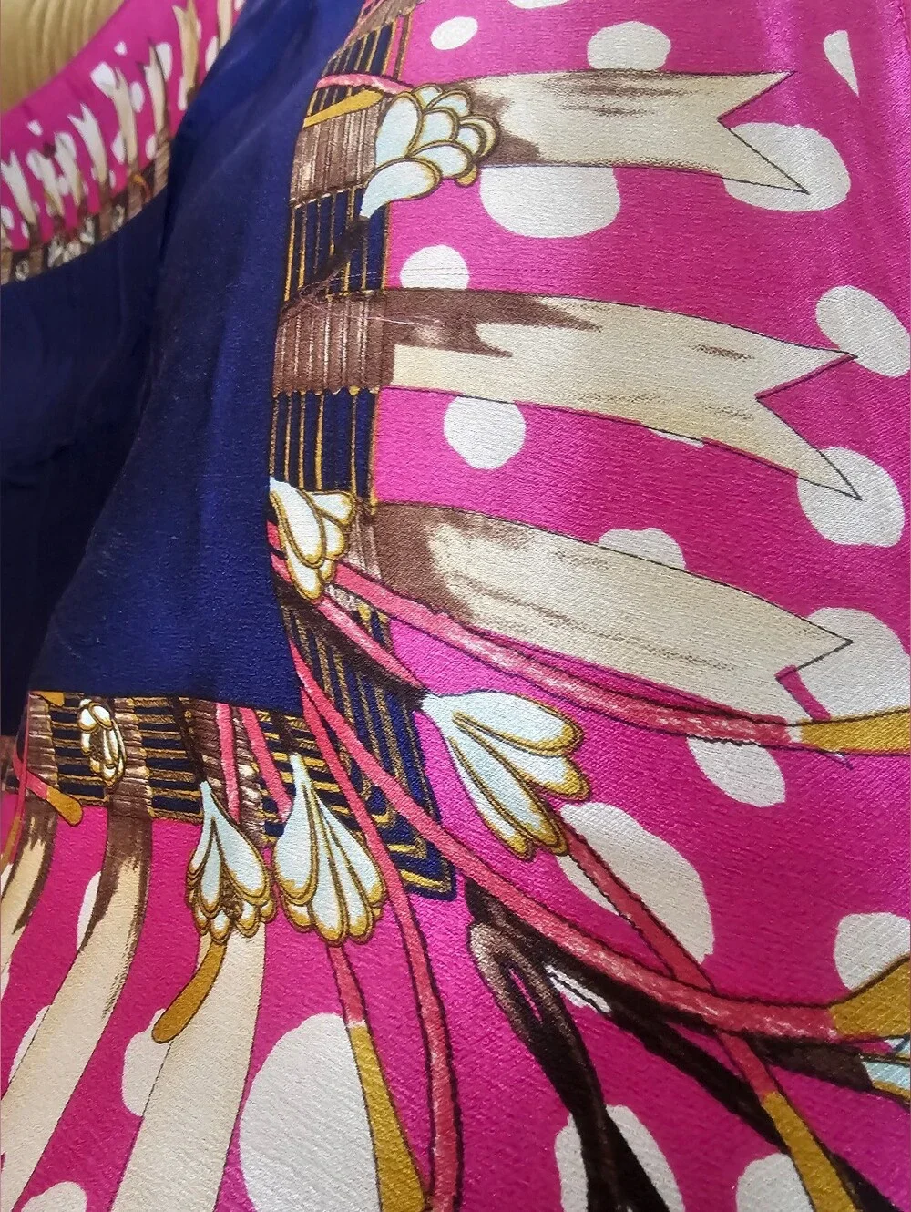 Vintage Christian Dior Silk Scarf 